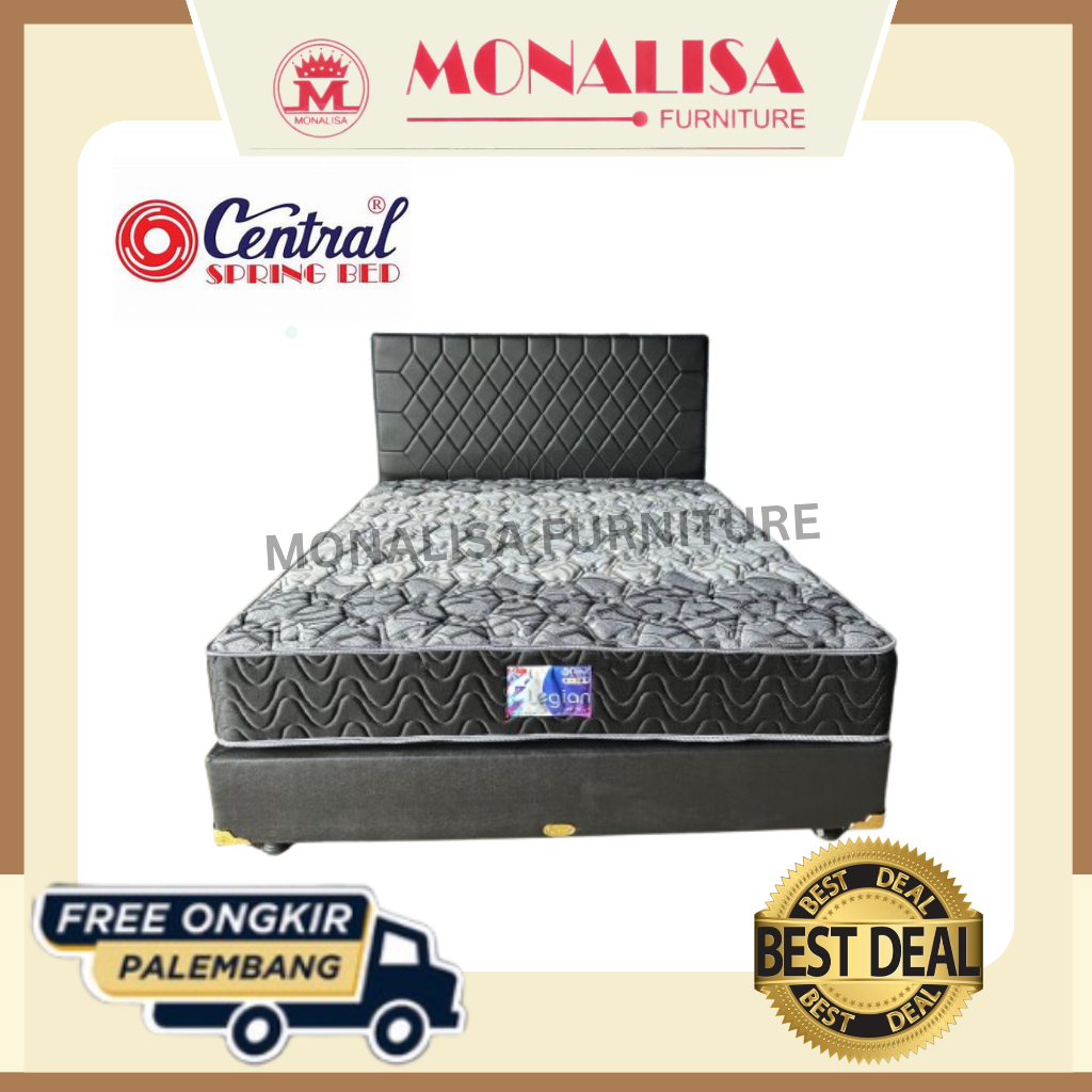 Central SpringBed LEGIAN/ Kasur Empuk Limited Garansi Ori BEST TERBAIK KOS HOTEL MONALISA FURNITURE