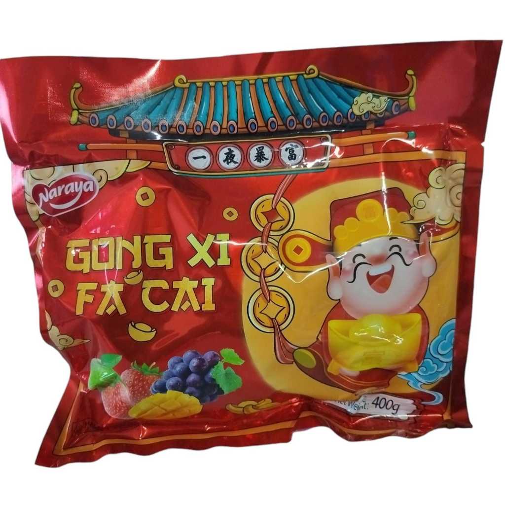 

Naraya Gong Xi Fa Cai (Kembang Gula Lunak Jeli)