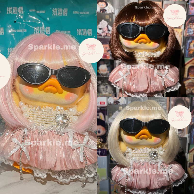 [READY WIG UPSET DUCK] aksesoris upset duck kacamata upset duck baju upset duck dress upset duck wig
