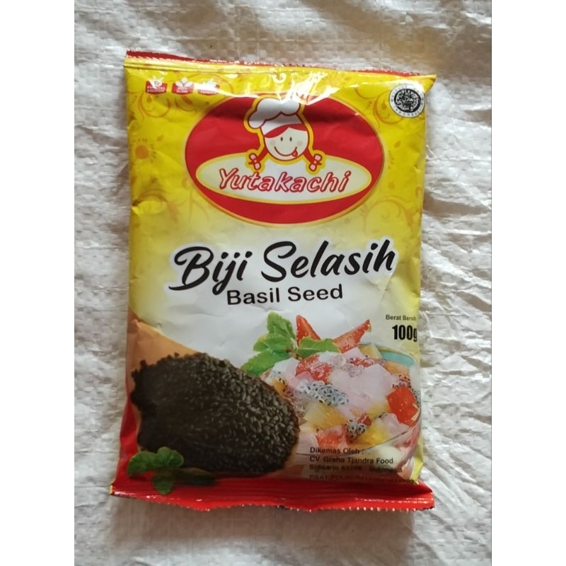 

Biji Selasih Yutakachi (100g)