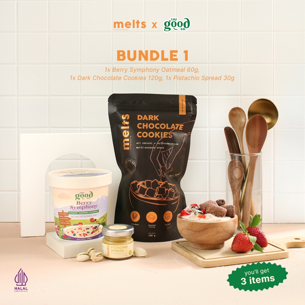 

Melts x The Good Co. Instant Oatmeal | Sarapan Breakfast Overnight Oats