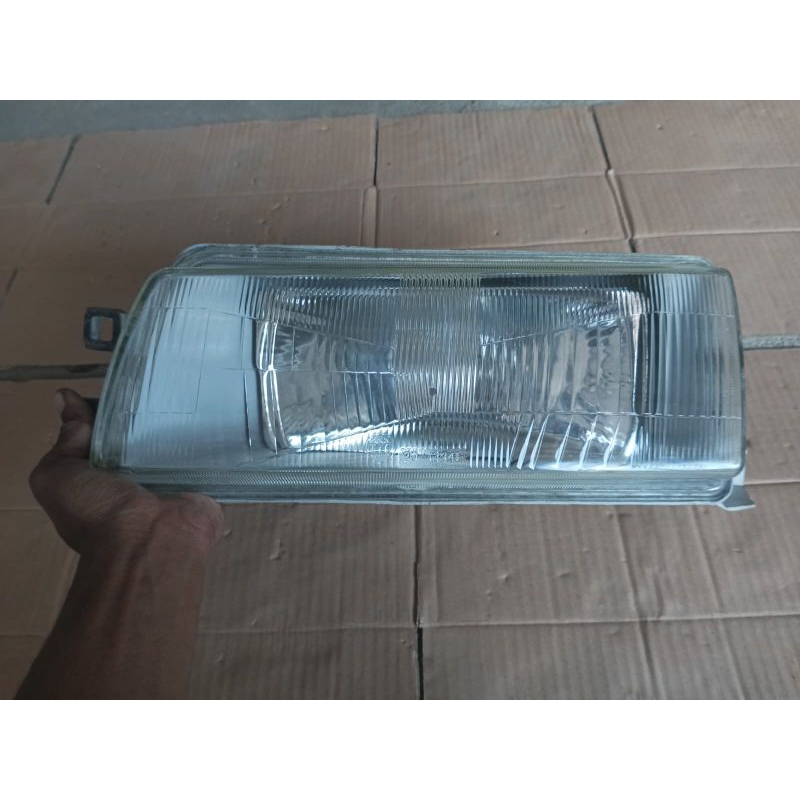 Headlamp reflektor lampu depan mobil toyota corolla twincam AE92 Tahun 88-91 bagian kiri original