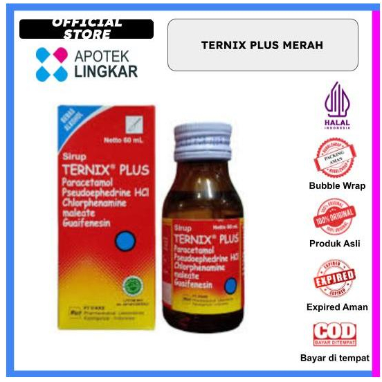 Ternix plus merah Sirup
