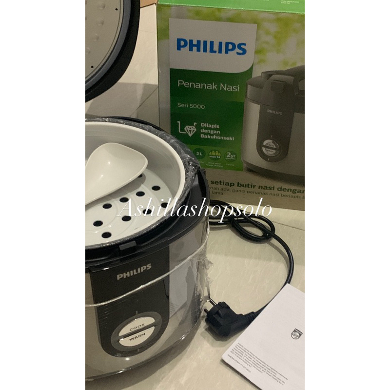 RICE COOKER MAGICOM Philips HD-3138 ANTI LENGKET & KERAMIK TERBAIK.