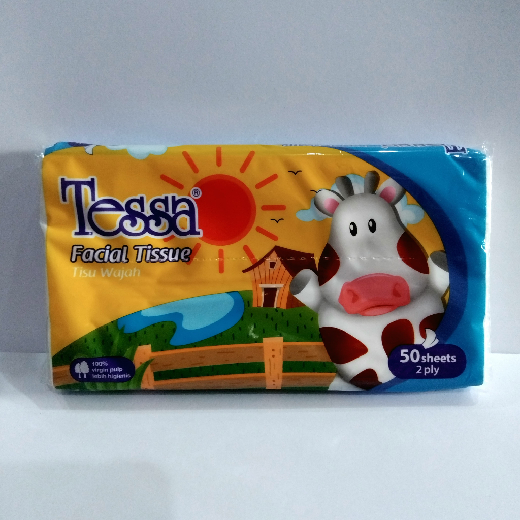 Tissue Tessa Travel Pack - Tessa Smart Facial Travel Pack Tissue 50 Sheets