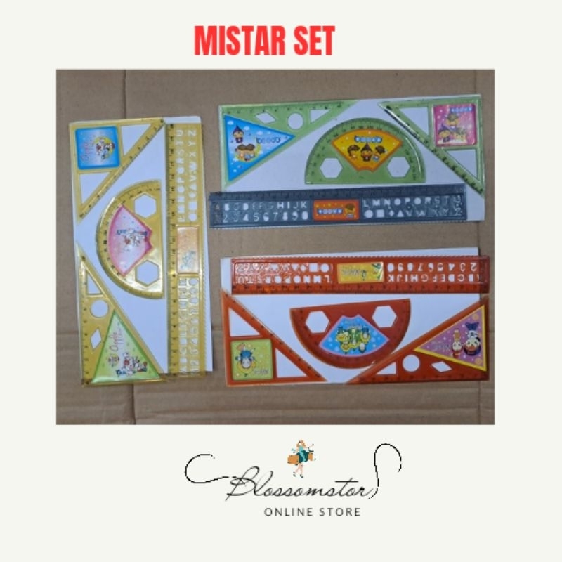 

MISTAR SET / PENGGARIS SET PAKET / RULER SET