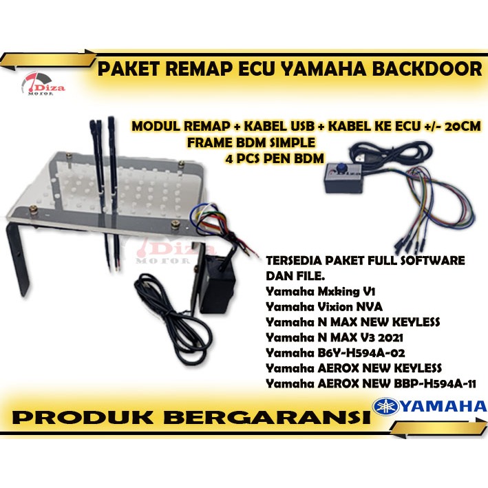 TERMURAH PAKET REMAP ECU YAMAHA BACKDOOR