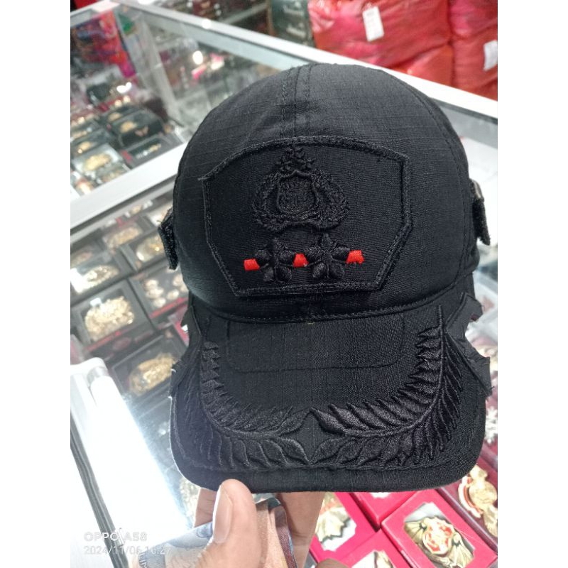 Topi Lapangan Polri Pamen/Topi Tactical