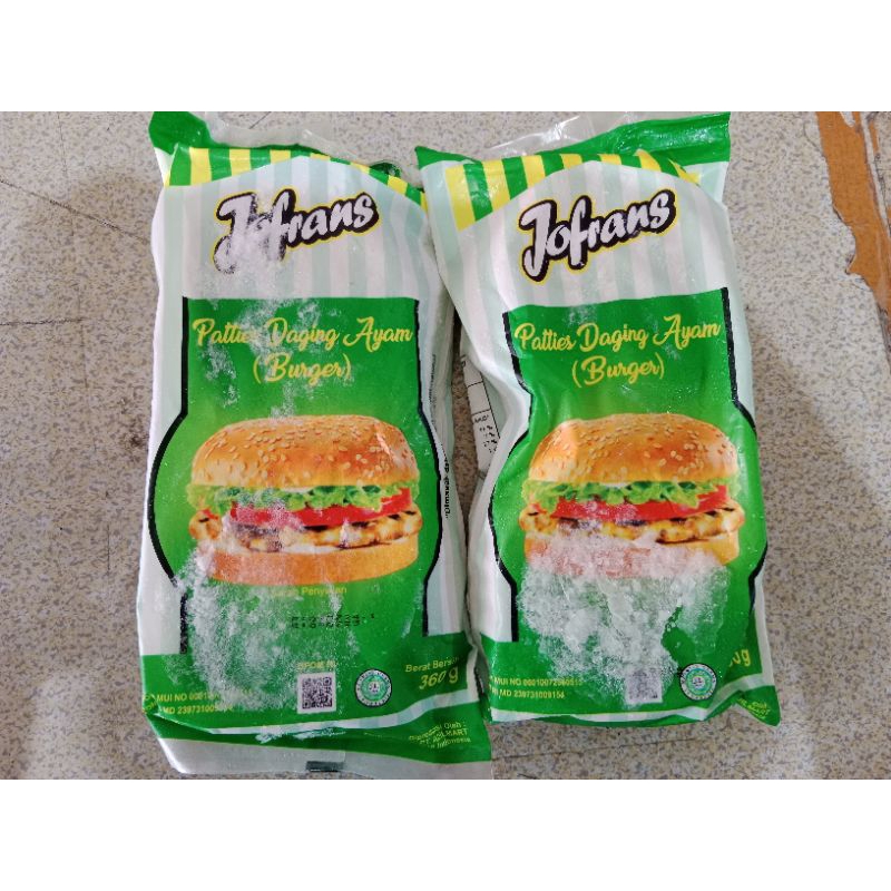 

Patties ayam jofrans 360 gr