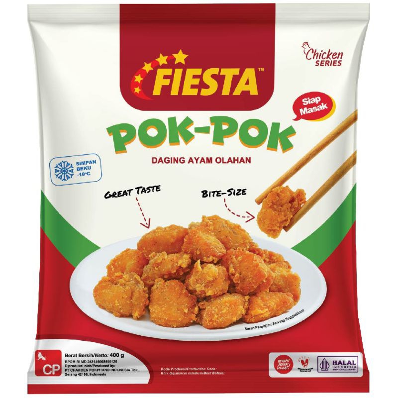 

fiesta nugget pok pok 400gr(kemasan baru)