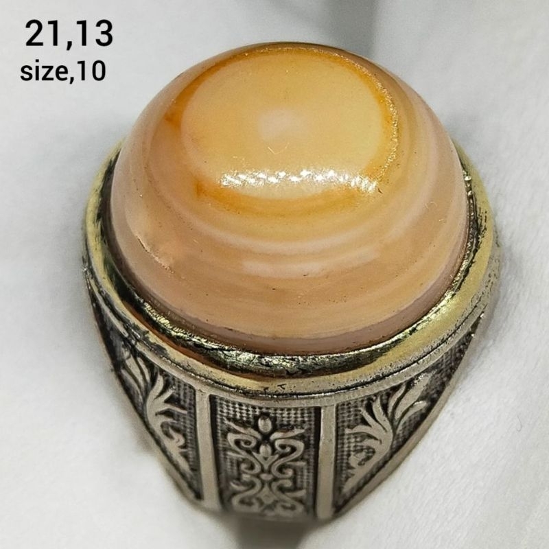 Cincin batu akik asli puser bumi antik top hq natural (asli alam)