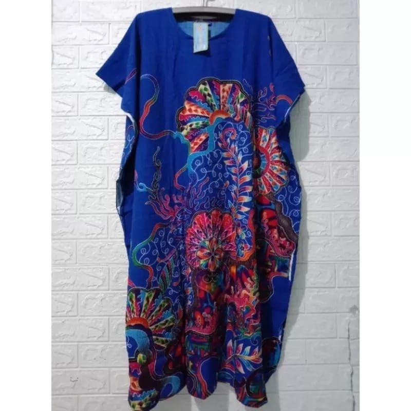 DASTER KALONG KENCAN UNGGU LABEL BIRU LD154 MOTIF TERBARU KENCANA UNNGU BISA COD