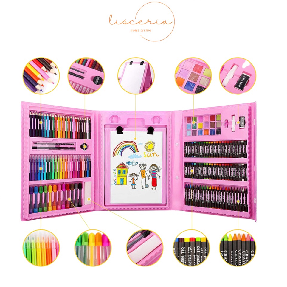 

ART S8S8 LSC Crayon Pensil Warna Art Set Pensil Warna Crayon 28