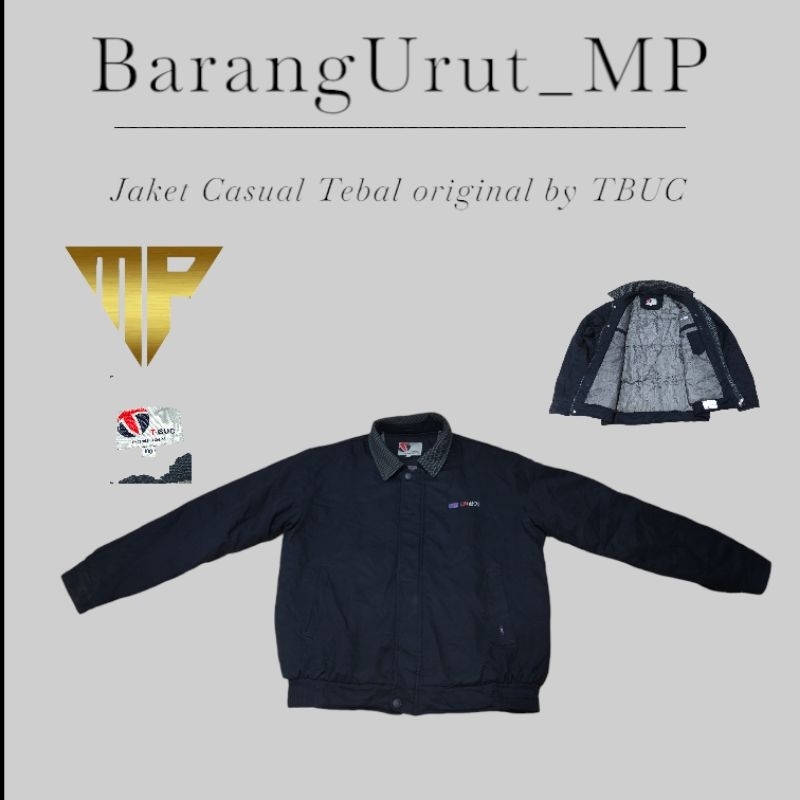 Jaket Casual Vintage brand TBUC Second Original