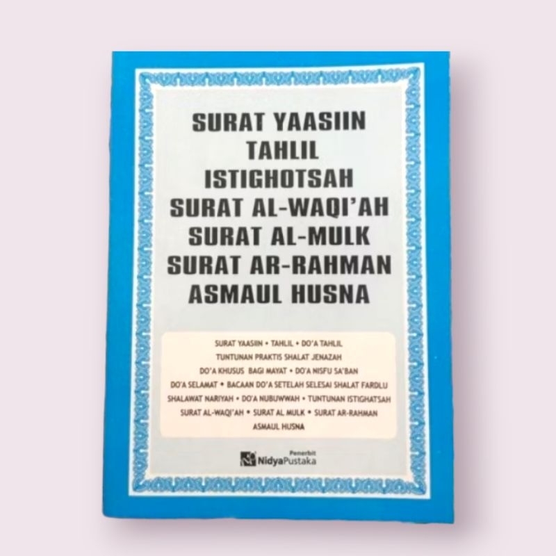 Buku Yasin Tahlil Istighosah Ukuran Besar - NP