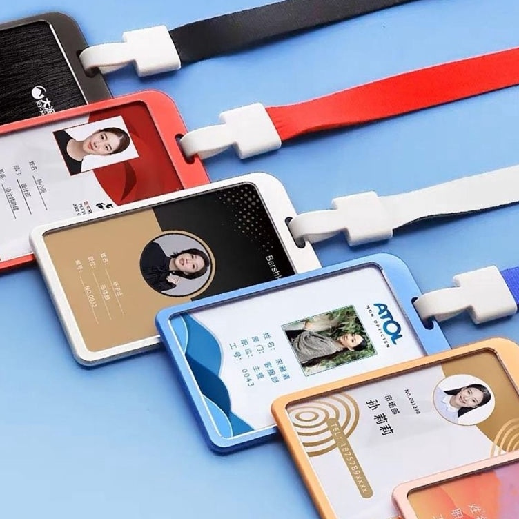 

Sedang Laris Aluminium ID Card HolderTempat Kartu bahan alumuniumTempat ID Card Metal Kartu Pegawai Best Stationary Free Tali Card