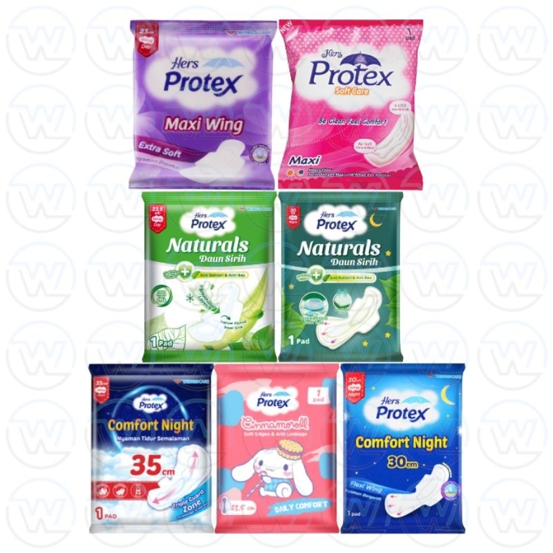 Hers Protex Extra Soft 1 Pad × 10 Sachet