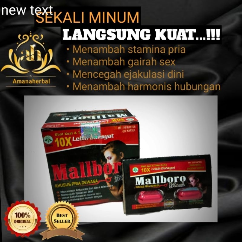 (BISA COD) Malboro Kapsul Original