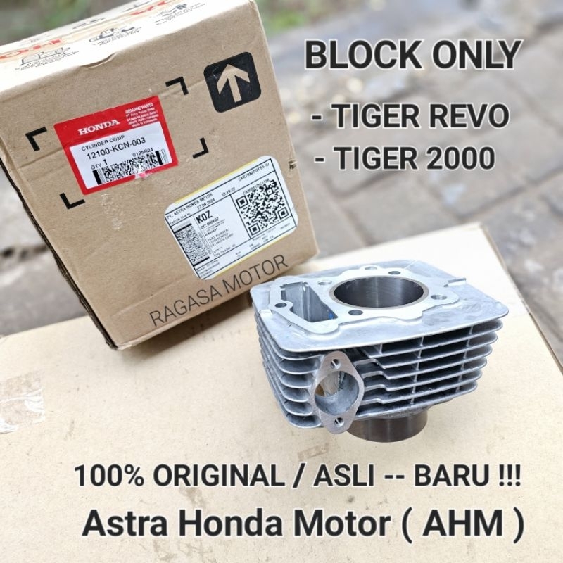 Blok Buring Seher Piston Honda TIGER REVO TIGER 2000 Asli Original AHM 12100-KCN-003
