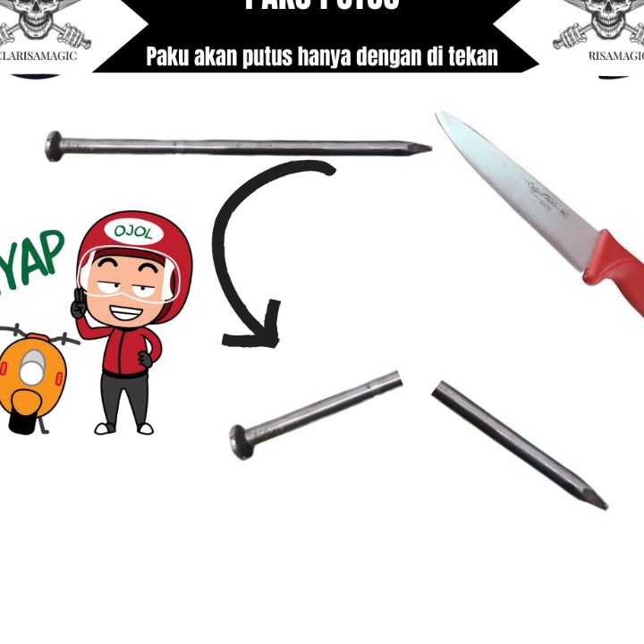 COBAIN YUK PAKU PUTUS  PAKU PATAH SULAP  PAKU PUTUS SULAP SAMURAI  SULAP PAKU  PAKU LIMBAD  SAMURAI 