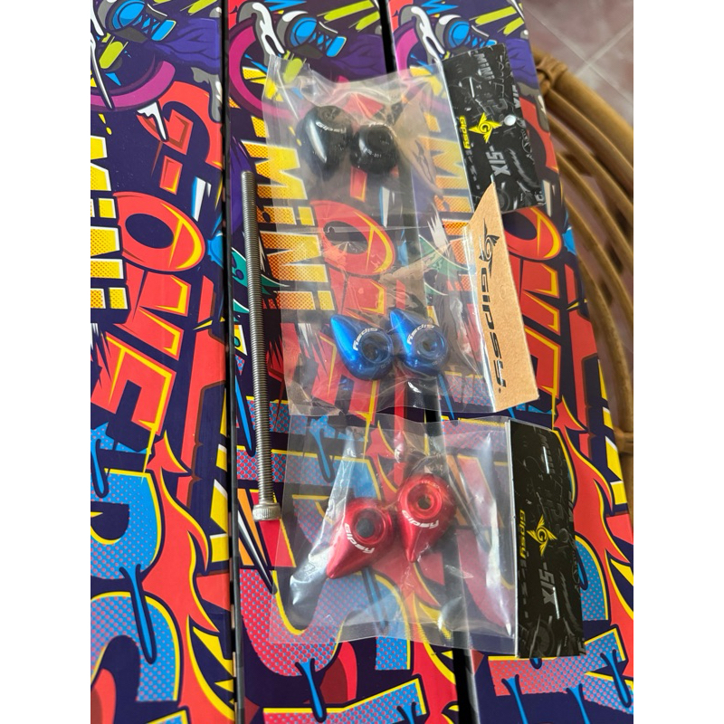 Anting roda Gipsy GS-301 Hub Safe Hook Screws Pushbike