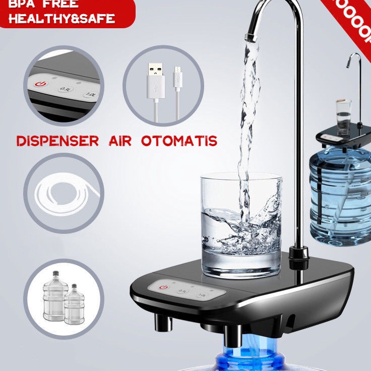 Spesial Hari Ini  LOOOOPY Dispenser Pompa Air Otomatis  Electric Pump Kemasan Rumah Tangga Senyap Pa