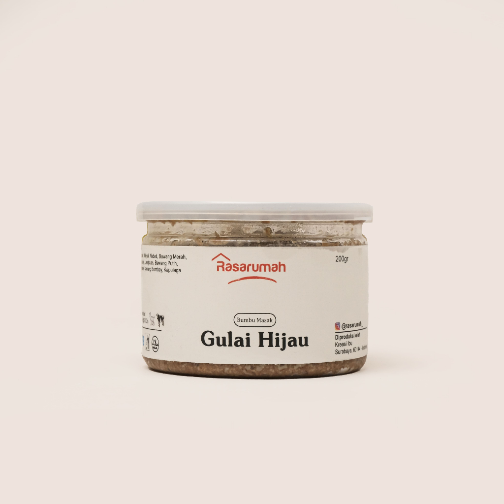 

Rasarumah GULAI HIJAU 200GR - Bumbu Masak Siap Saji | Rasa Rumah dalam Sekejap