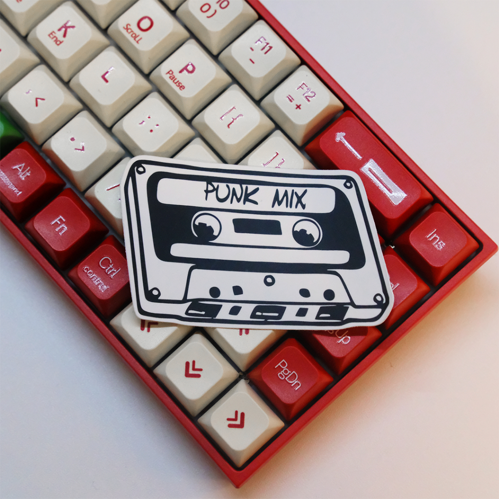 

STICKER PUNK MIX TAPE DESIGN