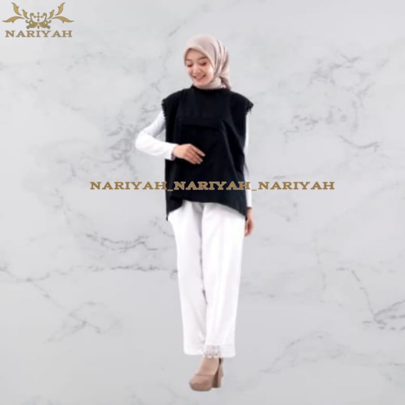 Kaos Dalaman Berkantong Wanita - Dalaman Gamis Untuk Umroh Dan Haji