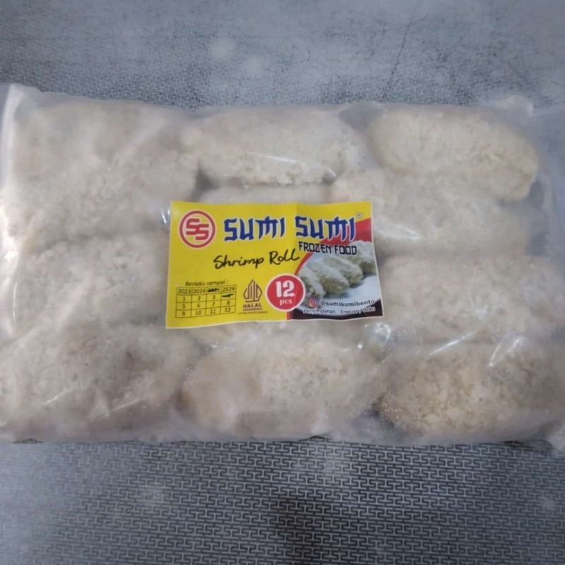 

Sumi Sumi Shrimp Roll Isi 12 Pcs Shrimp Roll Frozen Halal