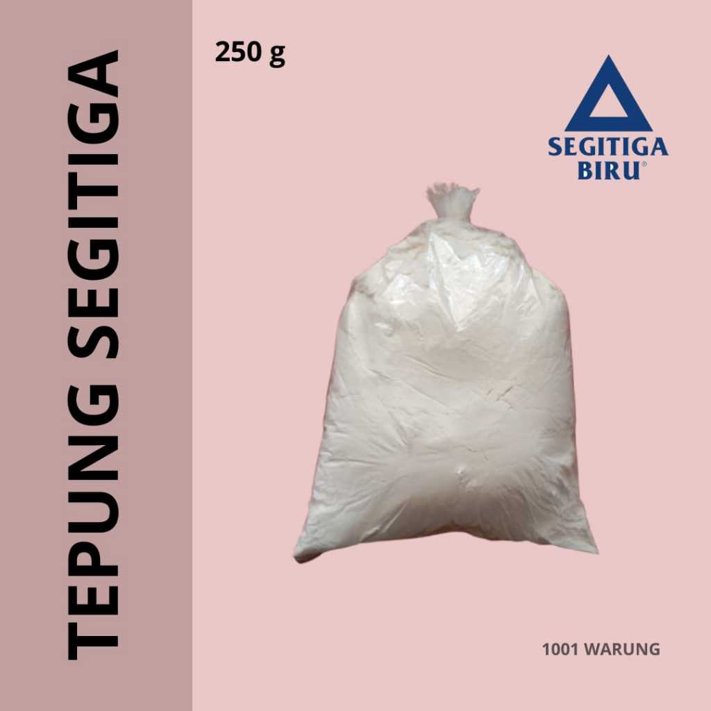 

Tepung Segitiga Curah Kemasan 250 gram