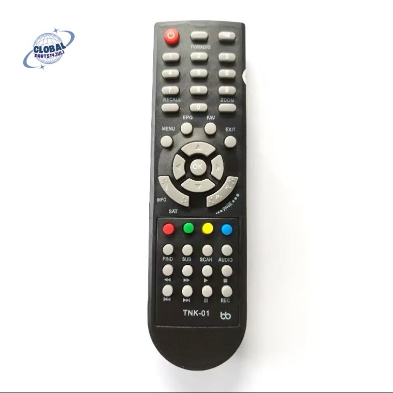 Remot Remote Receiver Parabola Tanaka Nusantara TN-01 4K HD / Transvision Nusantara HD KU / C Band