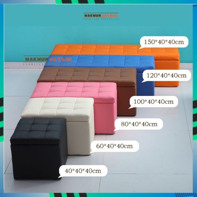 Sofa BOX STORAGE - sofa Box Penyimpanan / Sofa Box Storage Panjang 150 cm