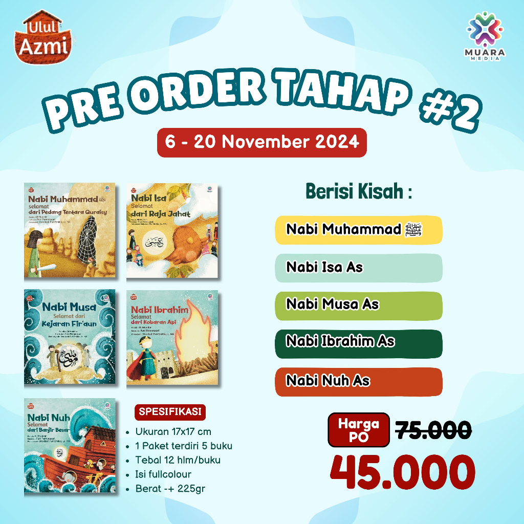 Buku Anak : Seri Kisah Ulul Azmi