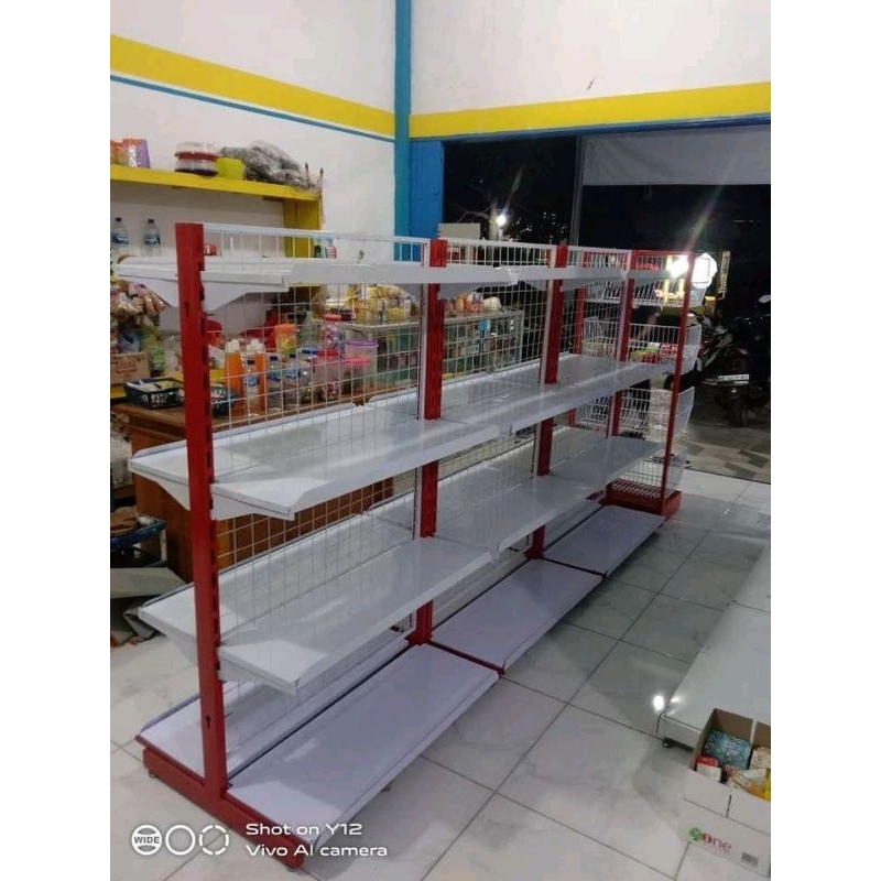 rak gondola double 120cm