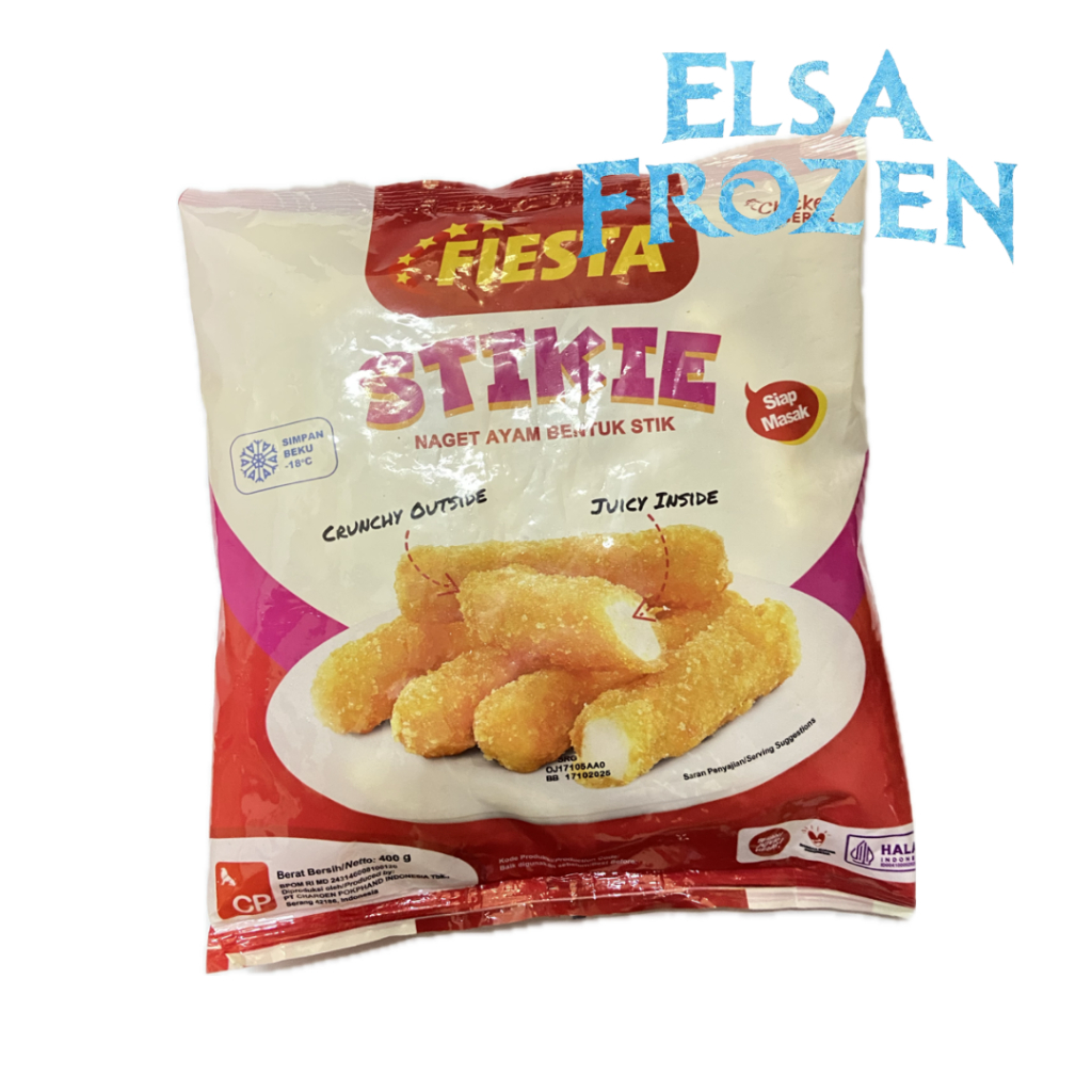 

FIESTA NAGET STIKIE 400GR / CHICKEN NUGGET STICK / AYAM