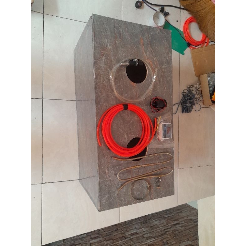 Pemanas tabung BBG otomatis