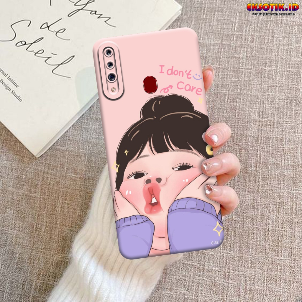 Case Samsung A20s - Casing Samsung A20s - Fashion Case - Silikon Samsung A20s  - Motif Keren Dan Luc