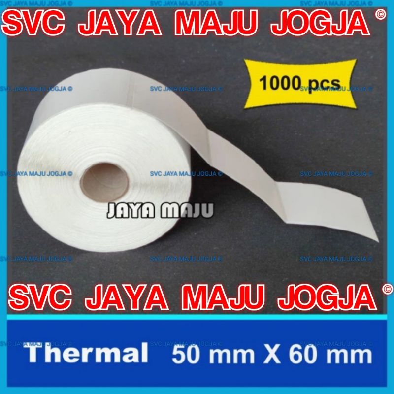 

THERMAL 50x60 ETIKET LABEL ANTI ALKOHOL 1000PCS STIKER BARCODE 50 X 60 || LABEL BARCODE THERMAL TANPA RIBBON DIRECT THERMAL || 50 X 60 THERMAL TOP COAT - 1 LINE - FACE OUT - ISI 1.000 PCS || 50X60 50x60 LABEL BARCODE THERMAL ANTI AIR ANTI MINYAK