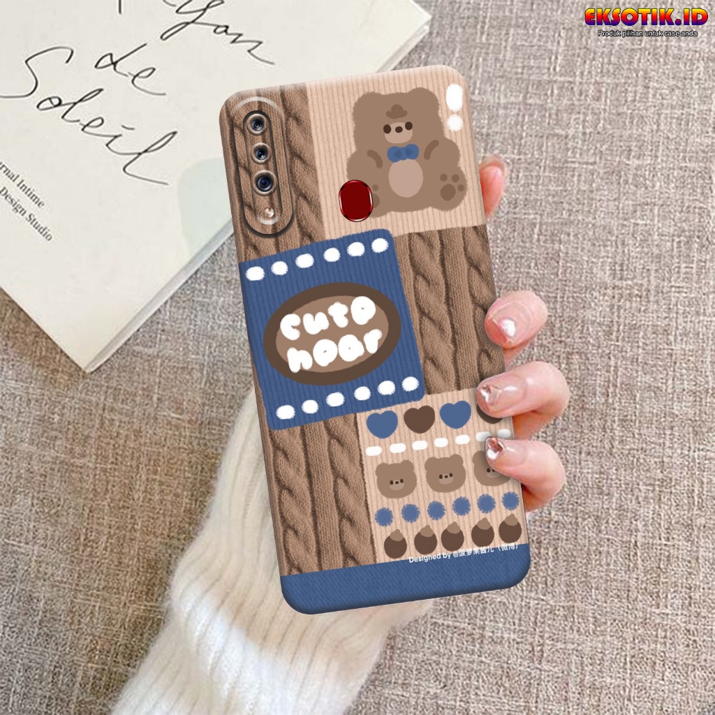 Case Samsung A20s - Casing Samsung A20s - Fashion Case - Silikon Samsung A20s  - Motif Keren Dan Luc
