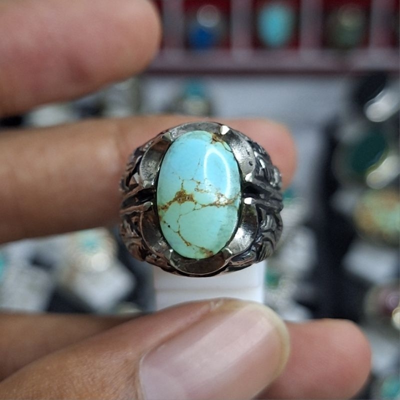 BATU VIRUS NATURAL PERSIA SERAT EMAS