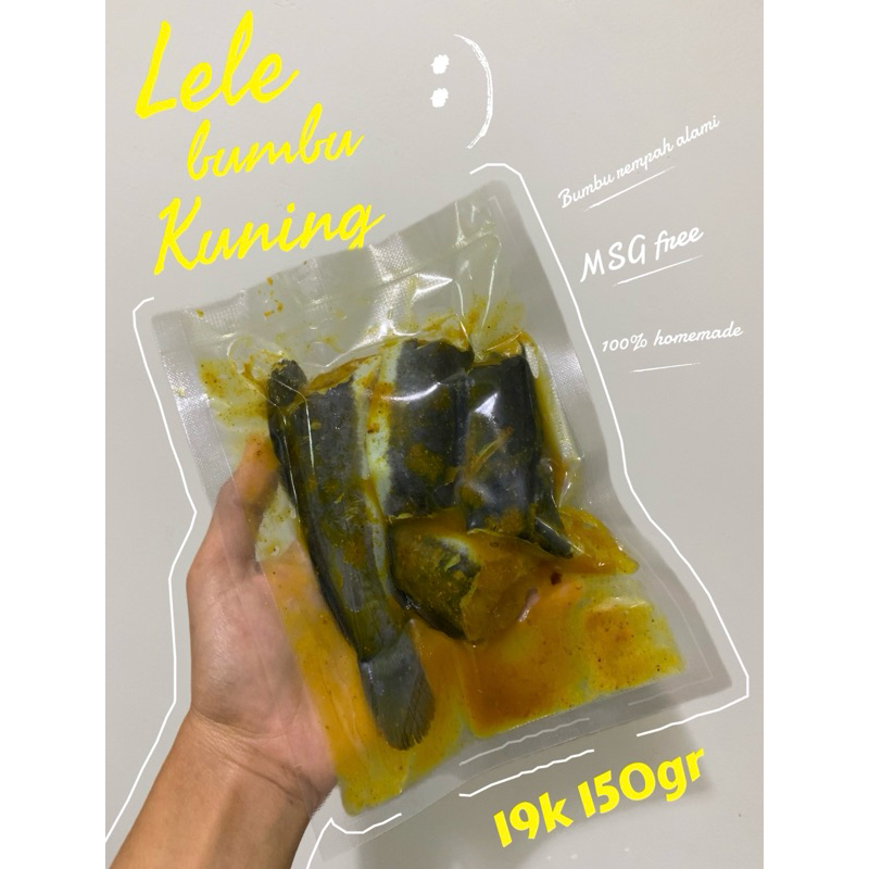 

Ikan lele bumbu kuning