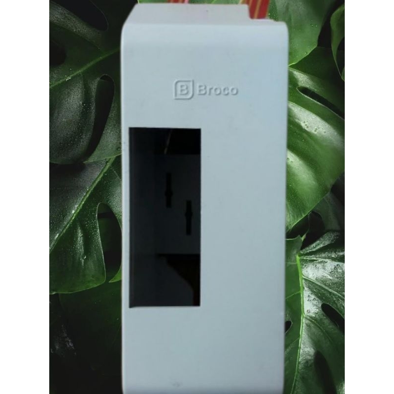 BROCO BOX MCB 1 FASE/GROUP DEXTA BOX MCB 1 FASE/ GROUP