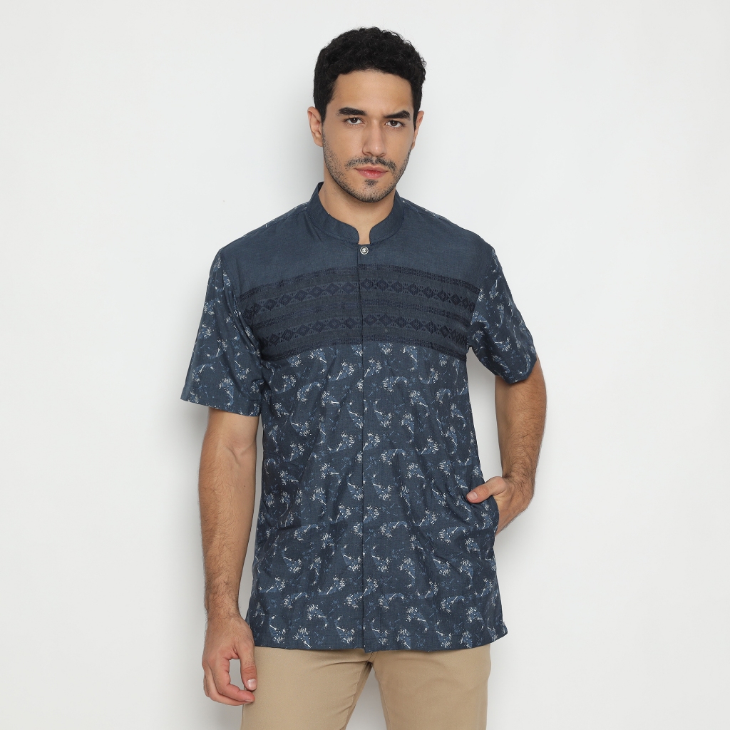 Platini Kemeja Koko Pria Lengan Pendek Katun 931264