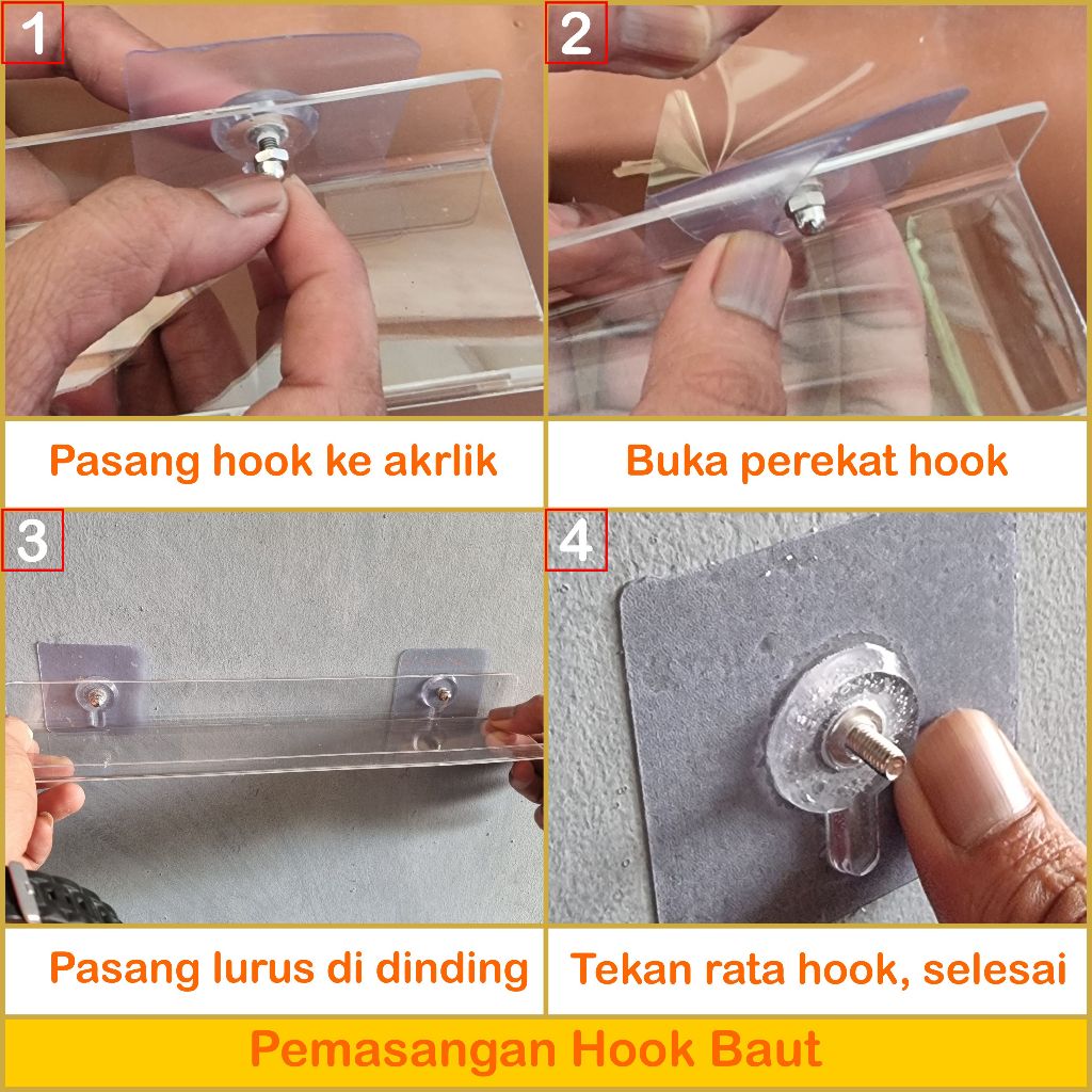 New Deals Rak Dinding Tempel Aesthetic Furniture Rumah