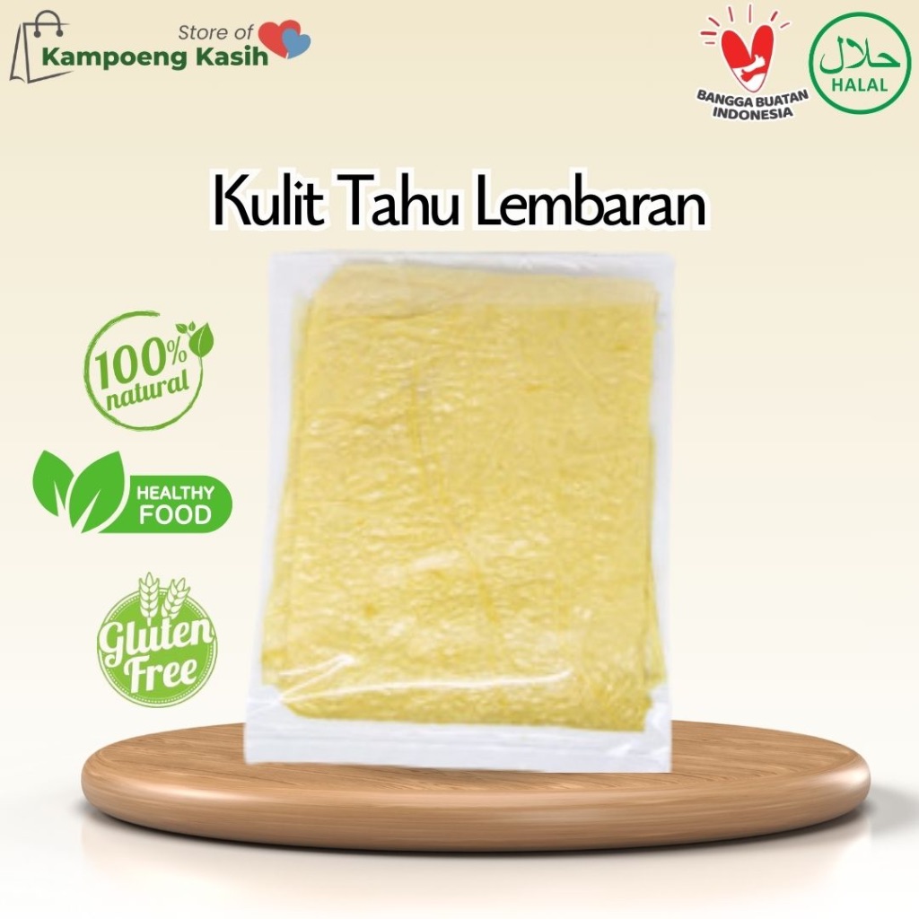 

Kulit Tahu Lembaran / Kulit Tahu Pembungkus