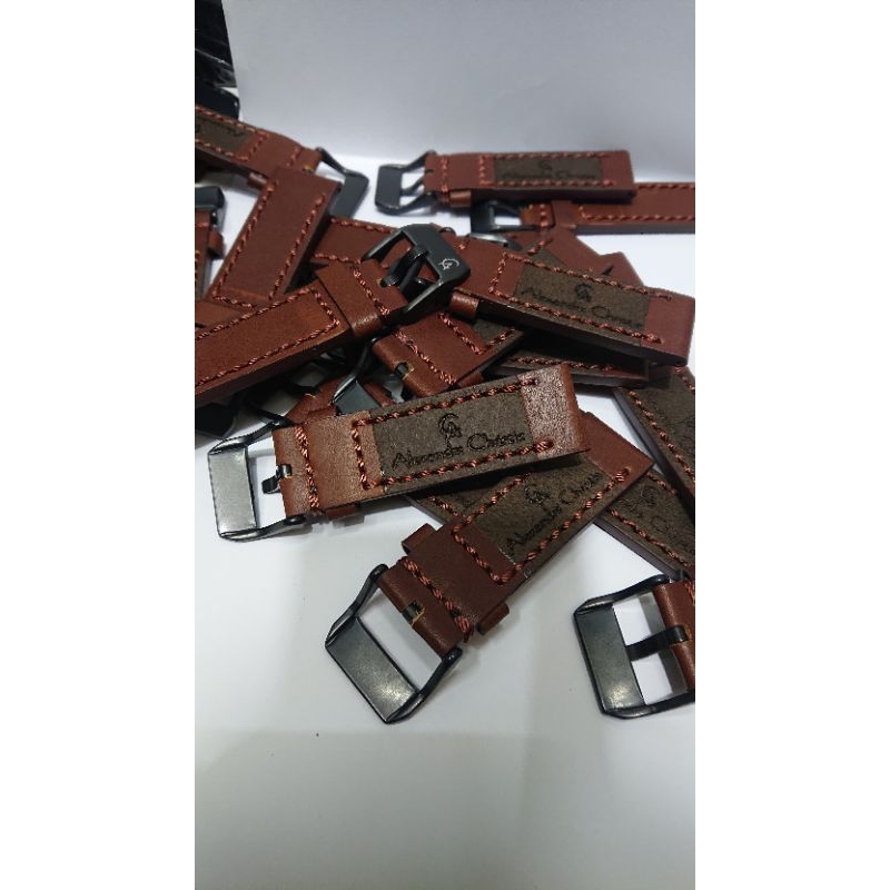 Tali jam tangan kulit Alexander Christie, Strap jam kulit asli Alexander Christie