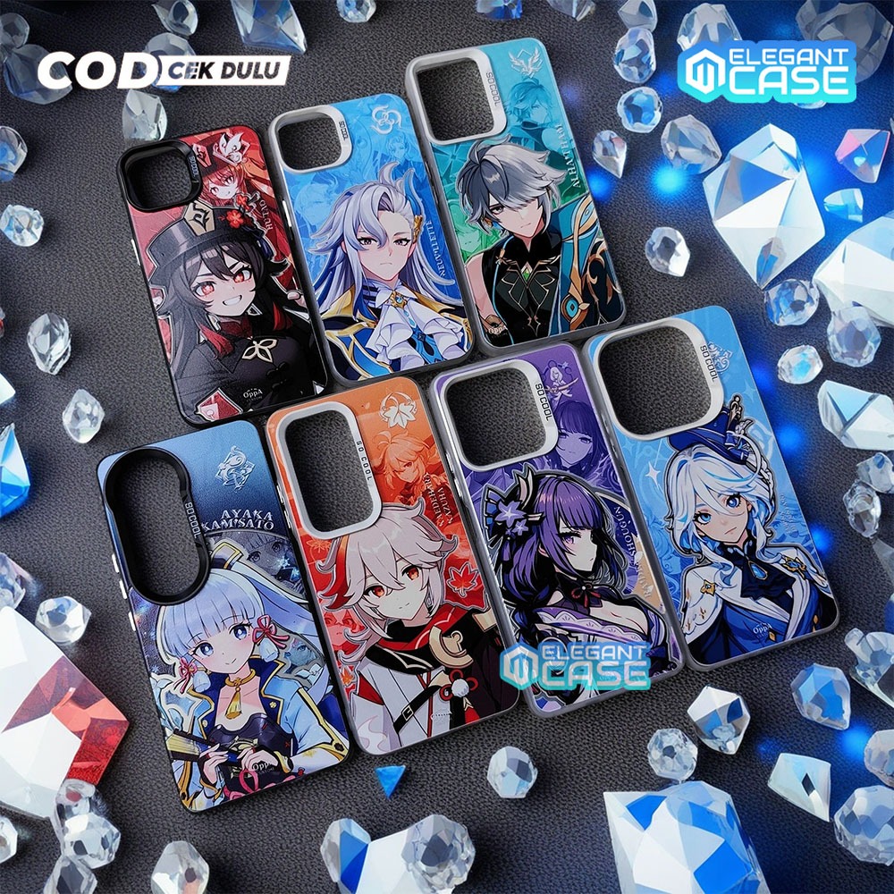 ELEGANT CASE HOLOGRAM REALME 5i 5 C3 7i C17 8 4G 8i C21Y C25Y C11 2020 C11 2021 C20 C12 C25 C25S NAR