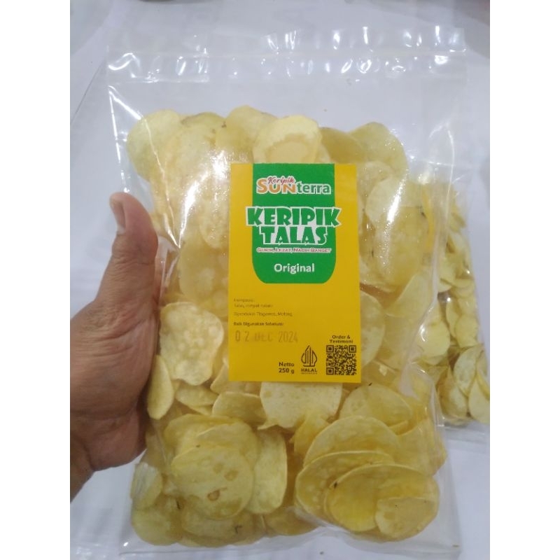 

Keripik Talas Original 250gr