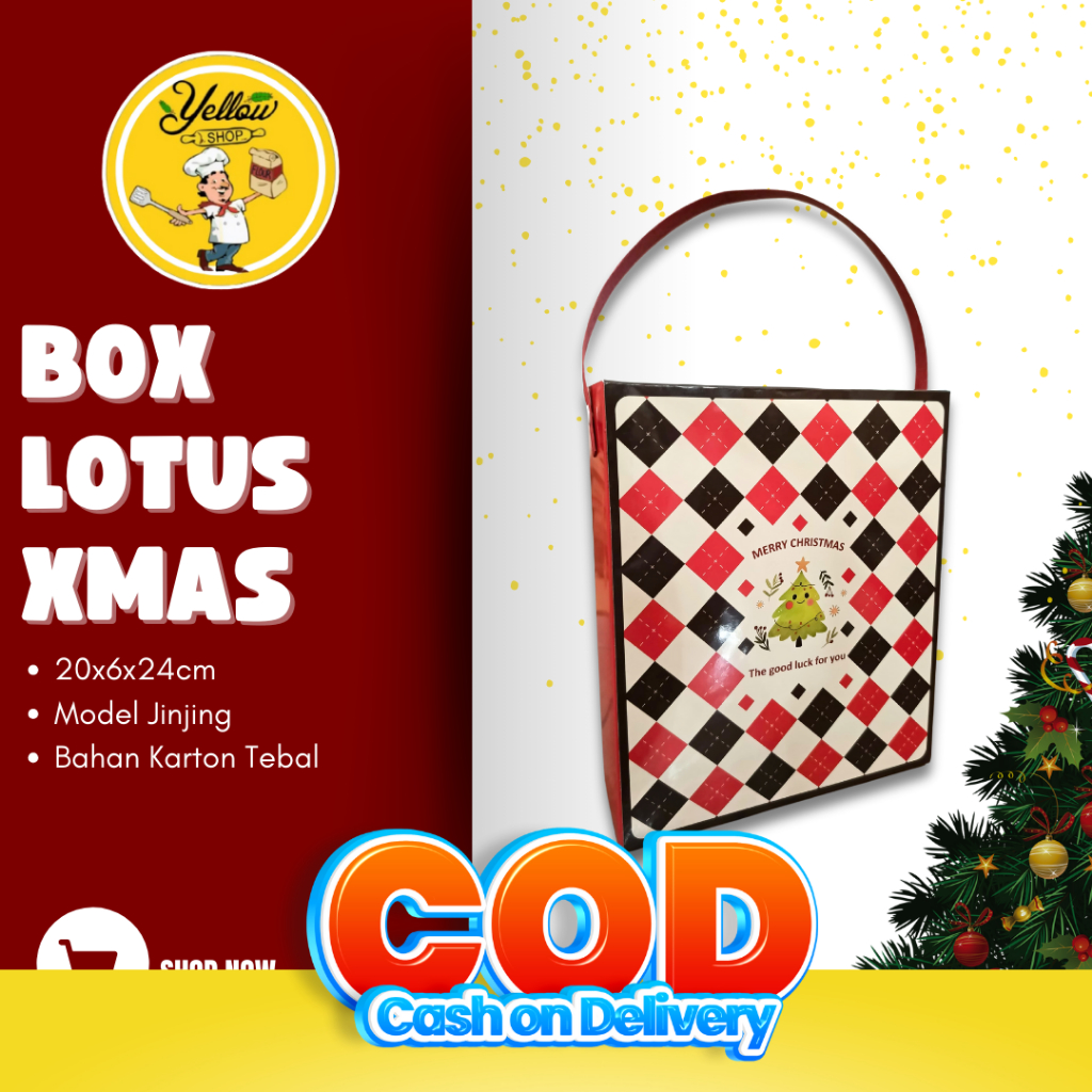 

BOX NATAL / BOX LOTUS XMAS/PCS